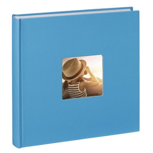 Album fotografico HAMA Fine Art 100 pagine copertina personalizzabile blu