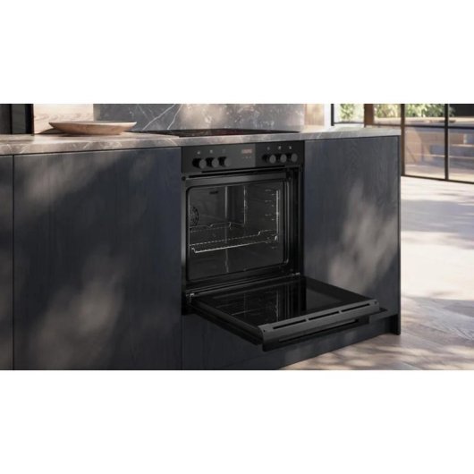 Fogão Siemens iQ300 4 zonas vitrocerâmica forno elétrico 71L