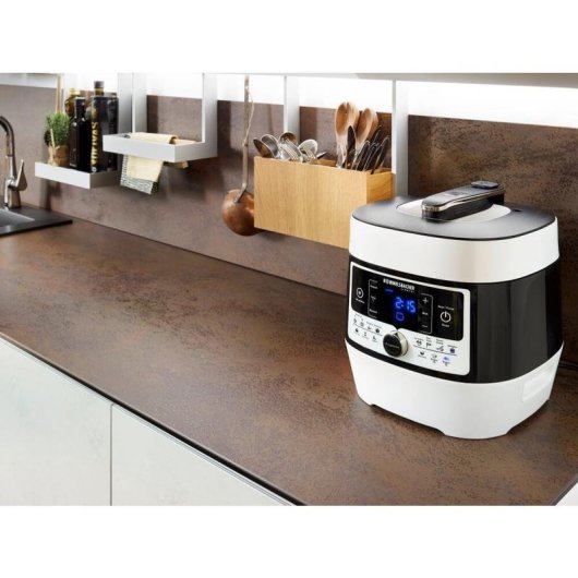 Schnellkochtopf Rommelsbacher MD 1000 4 L digital 14 Programme LCD