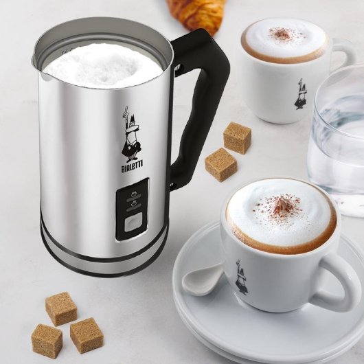 Calentador/espumador de leche Bialetti MK01 Acero inoxidable 115 ml 240 ml