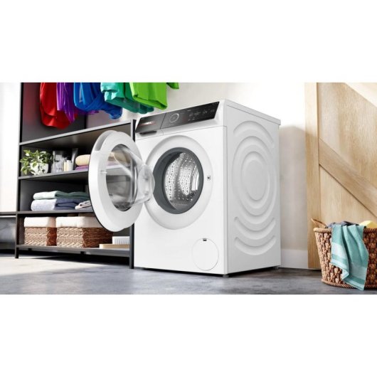 Máquina de Lavar Roupa Bosch Serie 8 WGB244A40 9Kg 1257rpm A Branco Doseador Automático WiFi