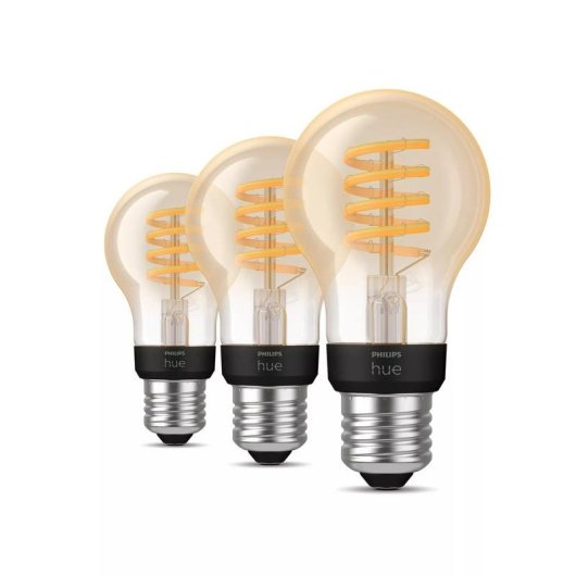 Lampe Philips A60 E27 Bluetooth Zigbee LED warm-kaltweiß 3er-Pack
