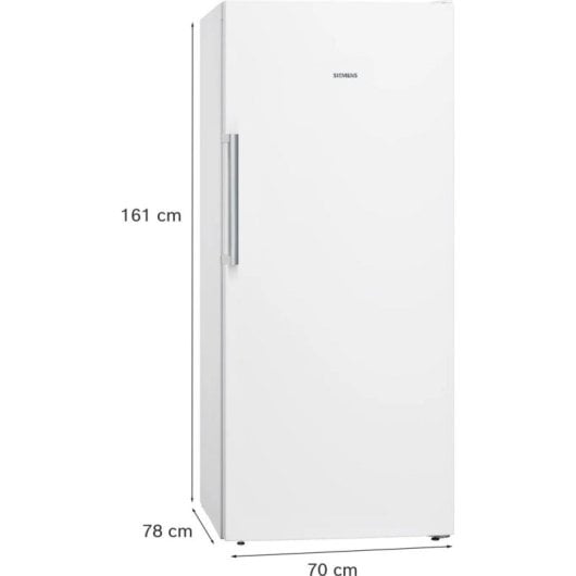 Congelador Siemens GS51NAWCV 290 L Classe C Branco LED