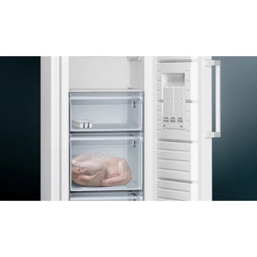 Congelador Siemens iQ300 GS33NVWEP 225 L Clase E Blanco