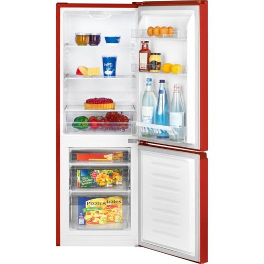 Frigorífico Una Porta Bomann KG 320.2 Defrost 143cm 165L E Rosso