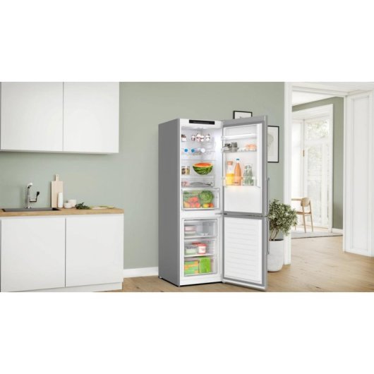 Frigorífico Combi Bosch KGN36VICT No Frost 186cm 321L C Inox