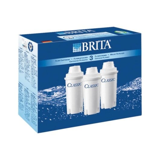 Cartucho de filtro Brita Classic 3 piezas material reciclable 100%