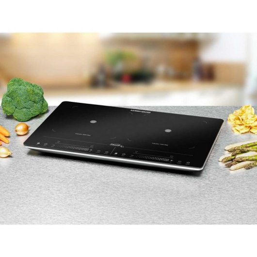 Placa de inducción Rommelsbacher CT 3420/IN Negro Encimera 56 cm 2 zonas