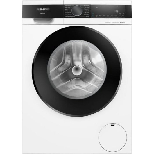 Lavadora Siemens iQ500 WG44G2Z22 Carga Frontal 9 Kg 1351 rpm A Negra y Blanca con AquaStop