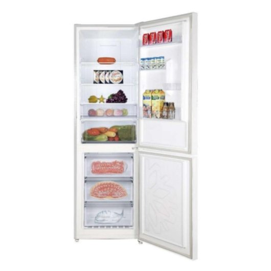 Réfrigérateur Combiné CHiQ GCB340NEIDW No Frost 185 cm 322 L D Blanc