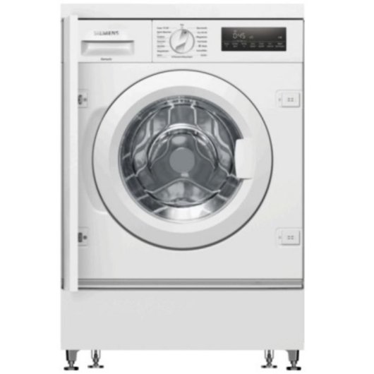 Máquina de Lavar Roupa Siemens iQ700 WI14W443 8kg 1400rpm C Branco AquaStop