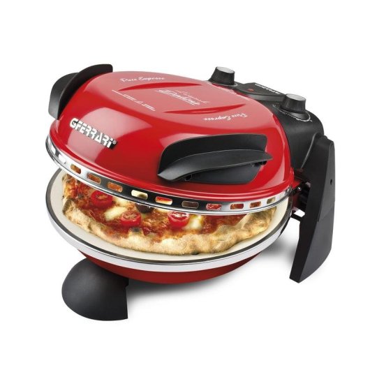 Pizzamaker G3 Ferrari Delizia 31 cm 400°C Edelstahl Rot