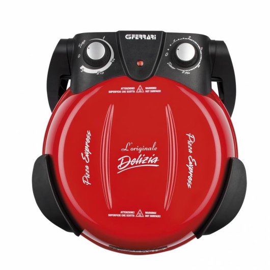 Pizzamaker G3 Ferrari Delizia 31 cm 400°C Edelstahl Rot