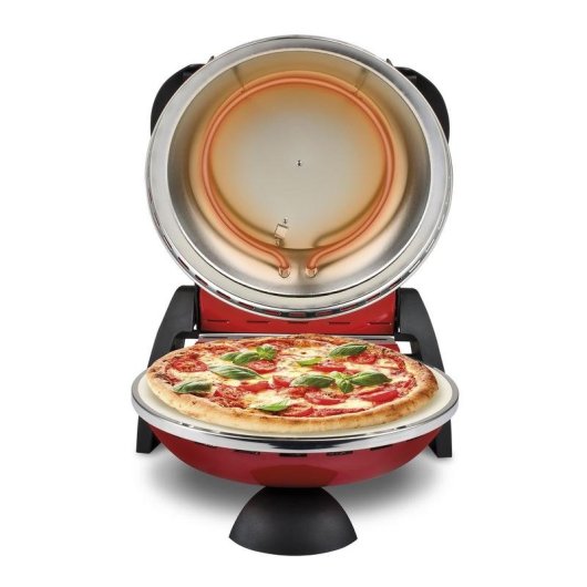 Pizzamaker G3 Ferrari Delizia 31 cm 400°C Edelstahl Rot