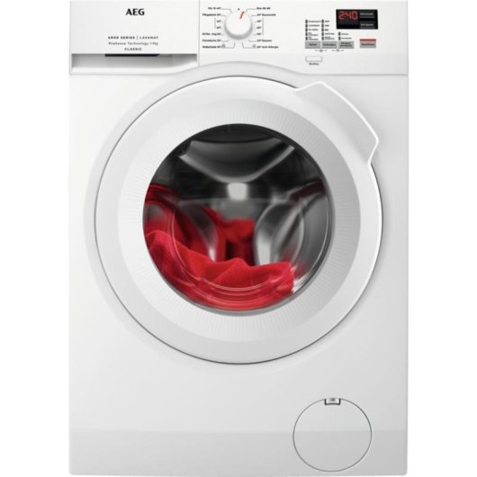 Lave-linge AEG Series 6000 L6FBC41478 Hublot 7kg 1351rpm A Blanc Autonettoyage