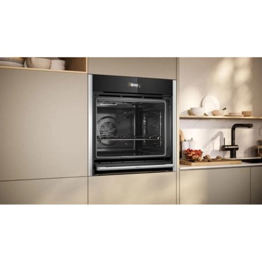Horno Multifonction Neff B54CR71N0 71L Pyrolytique Hydrolytique TFT Minuterie
