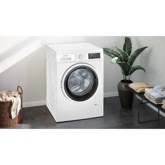 Máquina de Lavar Roupa Siemens iQ500 WU14UT42 9kg 1351rpm A Branco AquaStop