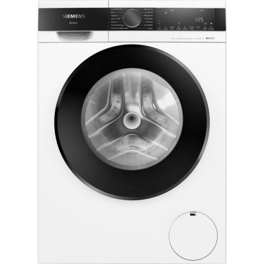 Máquina de Lavar Roupa Siemens iQ500 WG44G2F22 9Kg 1351rpm A Preto Branco Doseador Automático
