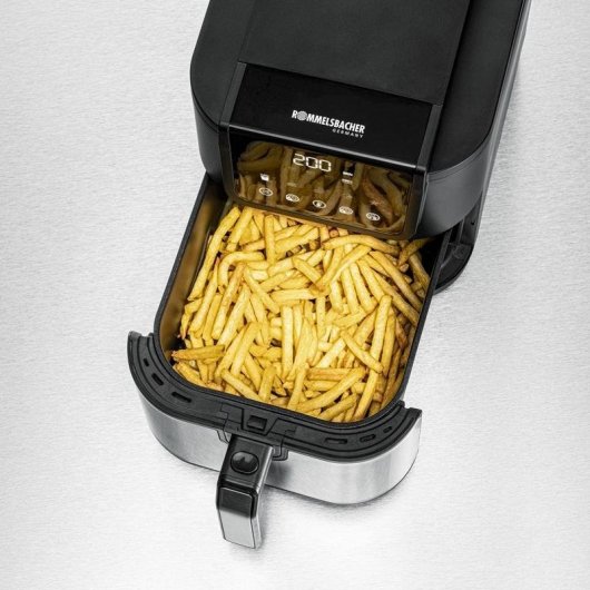 Airfryer Rommelsbacher FRH 1500 5L 1500W met LED Timer Touch