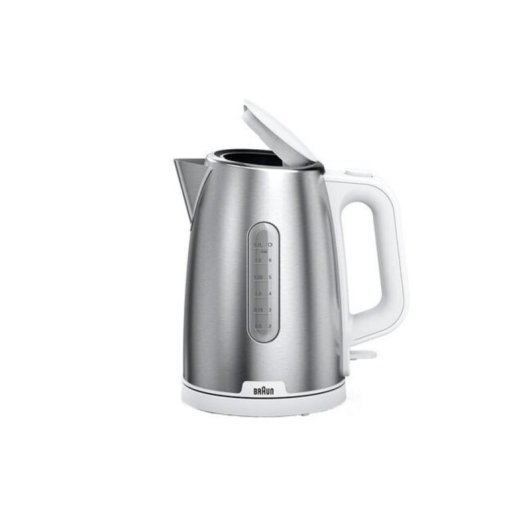 Tetera eléctrica Braun WK 1500 1.7 L 2200 W acero inoxidable blanco