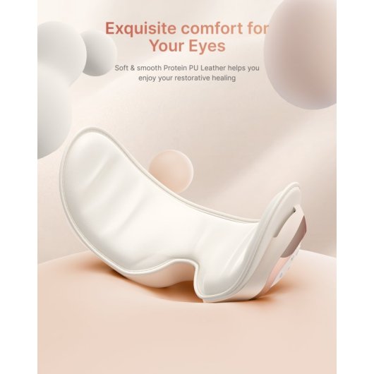Masque de massage Renpho Eyeris 3 Rose gold chauffant yeux visage ABS
