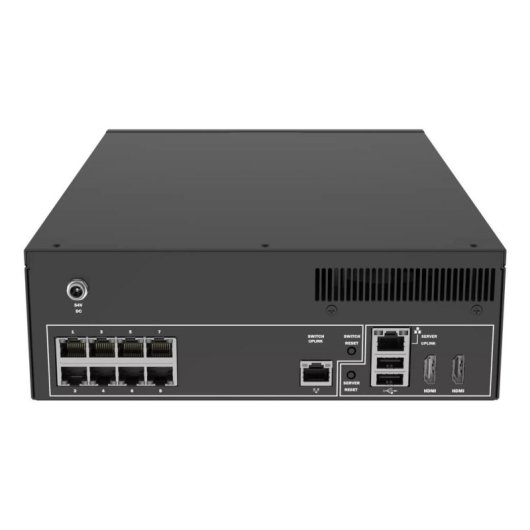 Grabadora NVR para Cámara IP Axis S2208 Mk II 8 canales 8K 8TB HDD PoE Ethernet