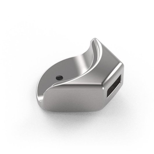 Adaptador de candado Compulocks MBALDG05KL para MacBook Air 15" M2/M3 plata