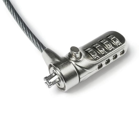 Sicherheitskabel Dicota D30885 2 m Kombination Stahl TPR schwarz