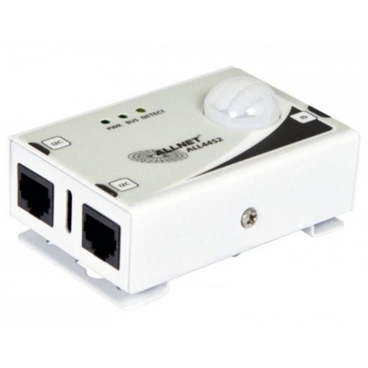 Sensor de Movimiento Allnet ALL4452 Alámbrico Interior Metal Blanco 92°