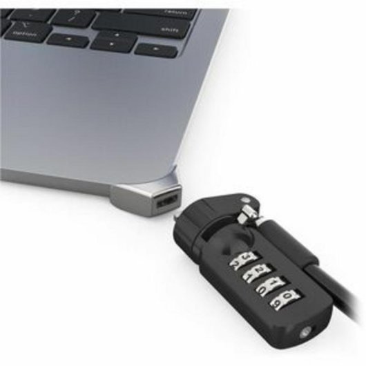 Cable antirrobo Compulocks Ledge Lock Adapter para MacBook Air 15" M2/M3 Plata