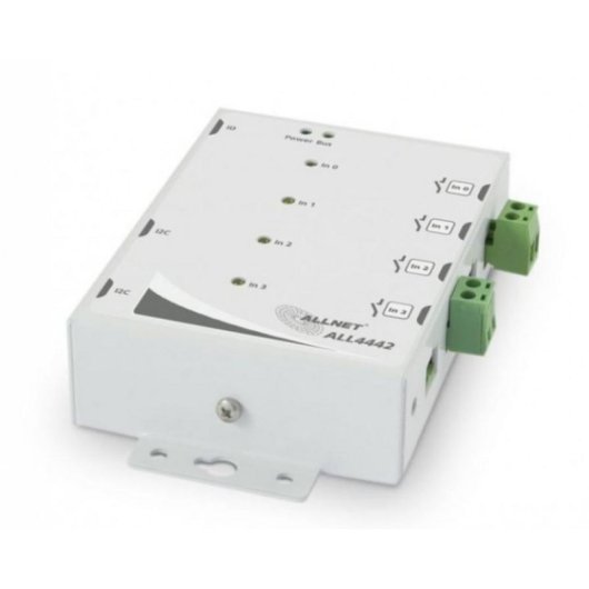 Sensore di Temperatura Allnet 98836 Wireless RJ-45 Metallo CE