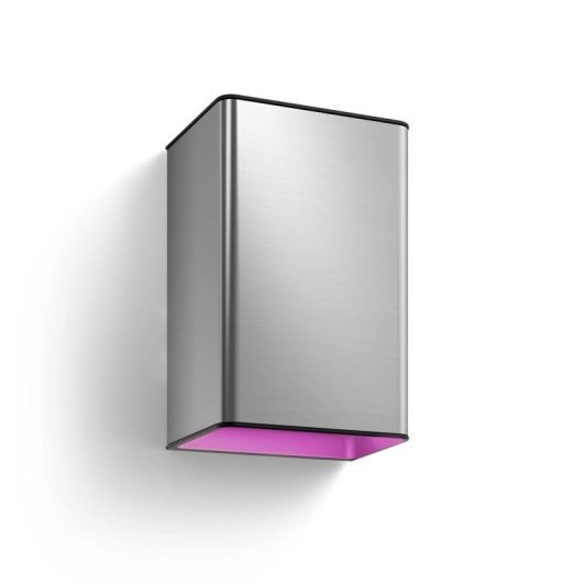 Wandleuchte Philips Hue Resonate Outdoor Bluetooth Zigbee Edelstahl