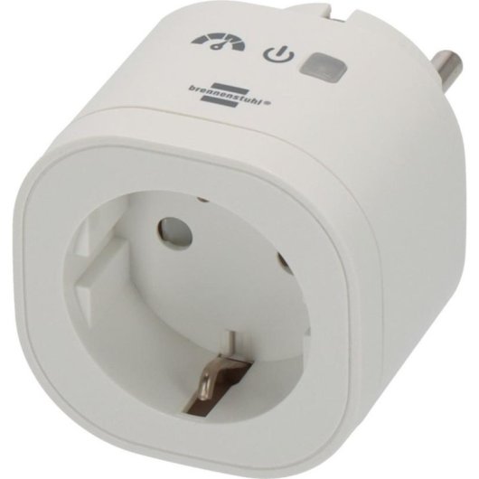 Enchufe Inteligente Brennenstuhl 1294880 Wifi Control por Voz Interior Blanco