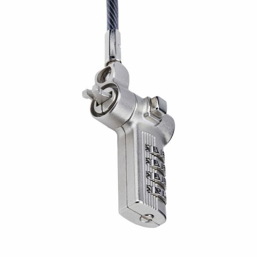 Antivol StarTech.com 25 Unités Câble 2 m Compatible Noble Wedge Nano K-Slot