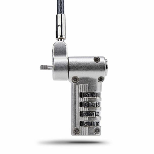 Antivol StarTech.com 25 Unités Câble 2 m Compatible Noble Wedge Nano K-Slot