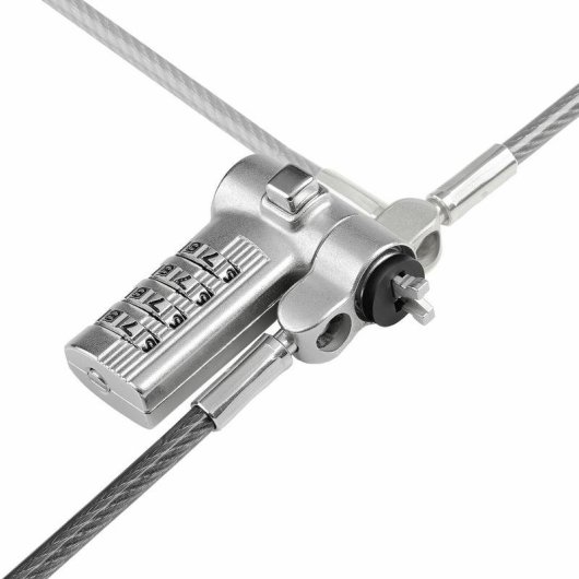 Antivol StarTech.com 25 Unités Câble 2 m Compatible Noble Wedge Nano K-Slot