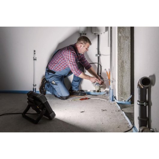 Faretto LED Brennenstuhl 1171580030 85W IP54 10600lm 5m Nero Grigio