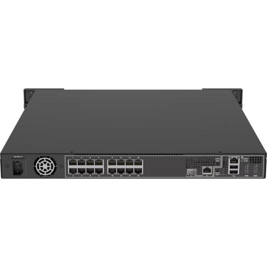 Gravador NVR para Câmara IP Axis S2216 Mk II 16 canais 1080p 8TB HDD PoE Ethernet
