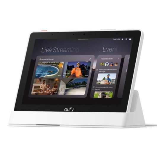 Hub domotique Eufy T87A03W1 Wifi 6 avec écran tactile LCD