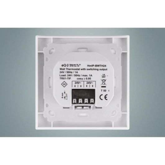 Termostato Intelligente Homematic IP HmIP-BWTH24 Senza fili per Riscaldamento