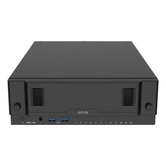 Gravador NVR para Câmara IP Axis S2212 Mk II 12 canais 1080p 6TB HDD PoE Ethernet