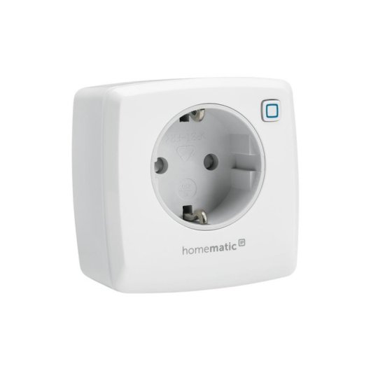 Intelligente Steckdose Homematic IP HMIP-PS-2 Wireless Sprachsteuerung Innenbereich
