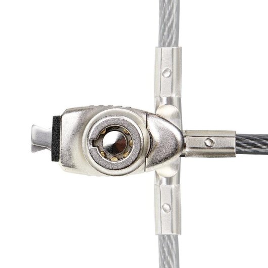 Sicherheitskabel StarTech.com Noble Wedge 1,5 m Stahl 2 Schlüssel