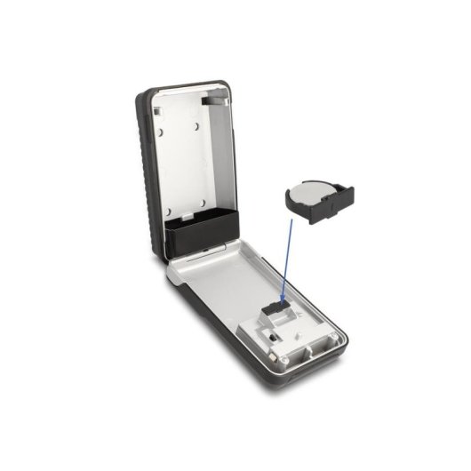 Caja portallaves DeLOCK 20932 Aluminio Plástico Negro