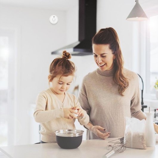 Detector de Humo LogiLink SC0015 Fotoeléctrico Alámbrico 85 dB Blanco Superficie