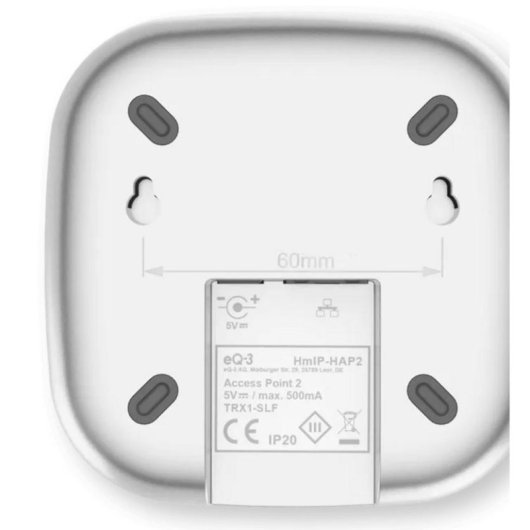 Hub domotico Homematic IP Access Point 2 RF Cablaggio/Wireless Bianco