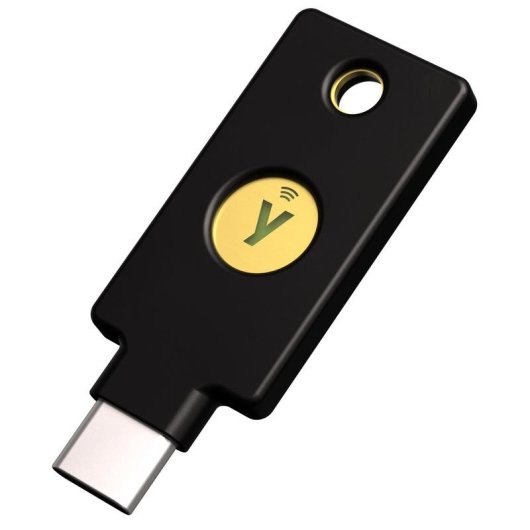 Control de Acceso Yubico YubiKey 5C NFC Llavero 1 Usuario FIPS NFC USB-C