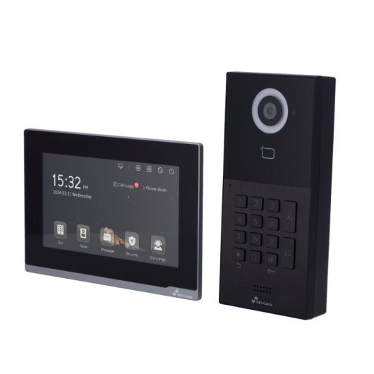 Videoportero WiFi Nivian NVS-VIDEOINTERCOM-2W Pantalla 7" 1080P 110º 2 hilos Visión nocturna