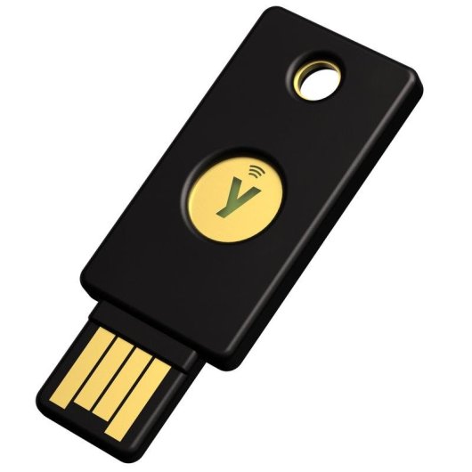 Control de Acceso Yubico YubiKey 5 NFC Llavero 1 Usuario Seguridad Avanzada
