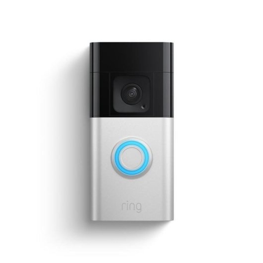 Campanello Ring Battery Doorbell Plus Wi-Fi wireless con videocamera e audio bidirezionale esterno